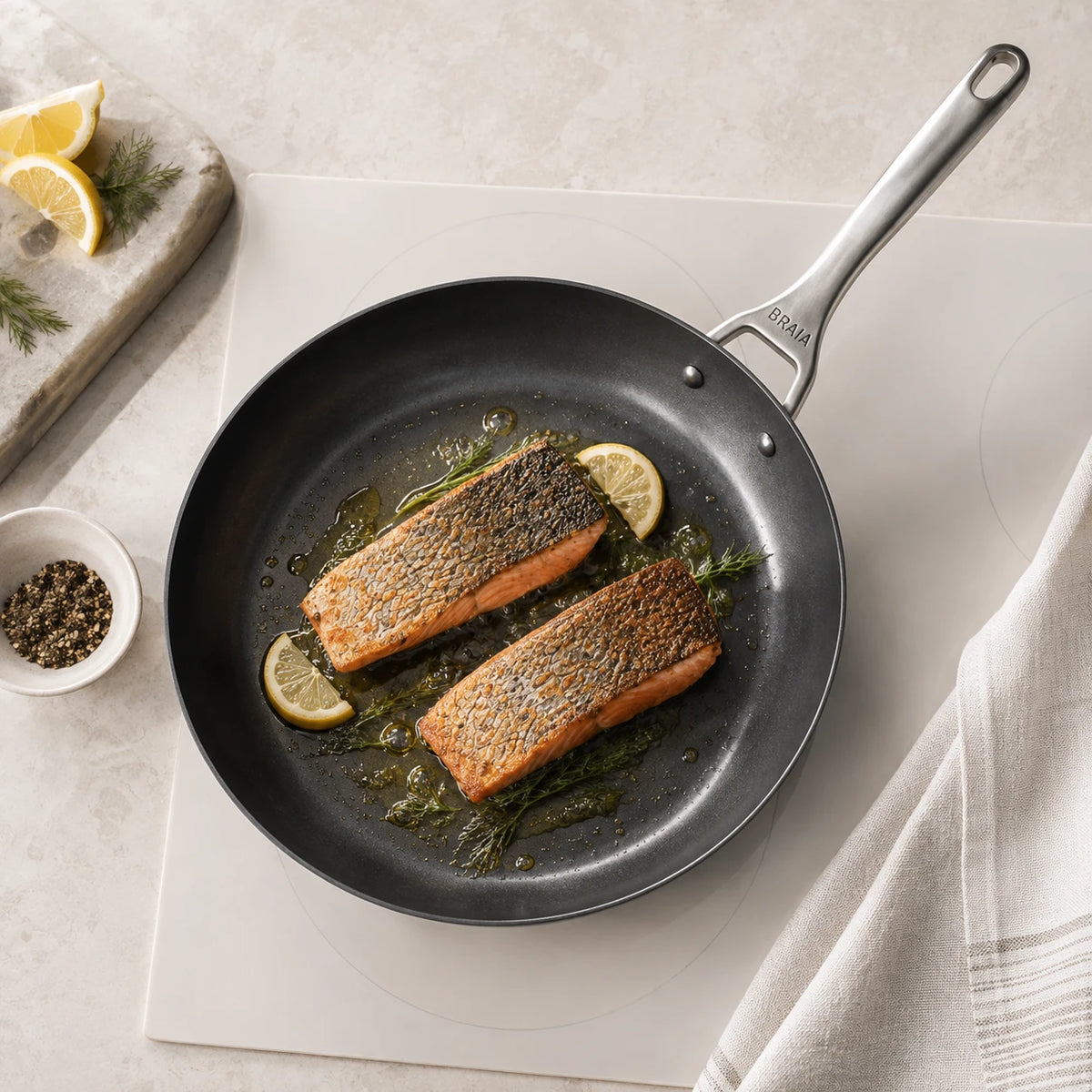 Hybrid Carbon Steel Pan